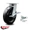 Service Caster 8 Inch Kingpinless Phenolic Wheel Swivel Caster with Brake and Swivel Lock SCC SCC-KP30S820-PHR-SLB-BSL - alternate 5